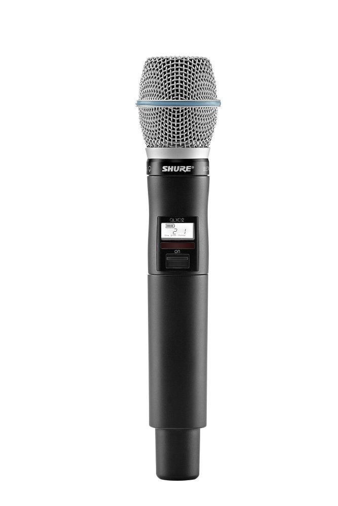 Amazon.com: Shure QLXD2/B87A Handheld Transmitter with BETA 87A